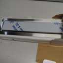 36 inch Linear Shower Drain with Square Hole Pattern Grate Cover