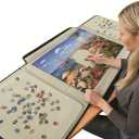 Jumbo, Puzzle Mates, Portapuzzle - Standard 1,500 Piece Jigsaw Storage Board Case, Jigsaw Puzzle Accessories, Puzzle Storage