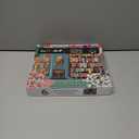 PICKFORU Book Jigsaw Puzzles 1000 Pieces, Spring Flowers Bookstore Puzzles for Adults, Blooming Bookshelf Puzzle as Home Decor