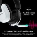Turtle Beach Stealth 600 Wireless Multiplatform Amplified Gaming Headset for PS5, PS4, PC, & Mobile Bluetooth, 80-Hr Battery, Noise-Cancelling Flip-to-Mute Mic, 50mm Speakers White