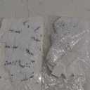 VEBZIN 2 Pack Sparkly Large And Medium Mesh Fishnet Tights For Women Glitter Rhinestone Fishnets Stockings (White, No Size)