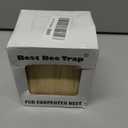 Carpenter Bee Trap for Outside - Pentroof Style Nature Hanging Wood Carpenter Bee Traps Outdoor - Best Bee Trap - Insect Traps with Removable Vault