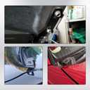 No-Drill Engine Hood Hinge Ditch LED Mount Brackets for Auxiliary Offroad Pod Work Light, Fit Cowl Panel at Windshield Base Compatible with 2nd Gen Tacoma 2005-2015