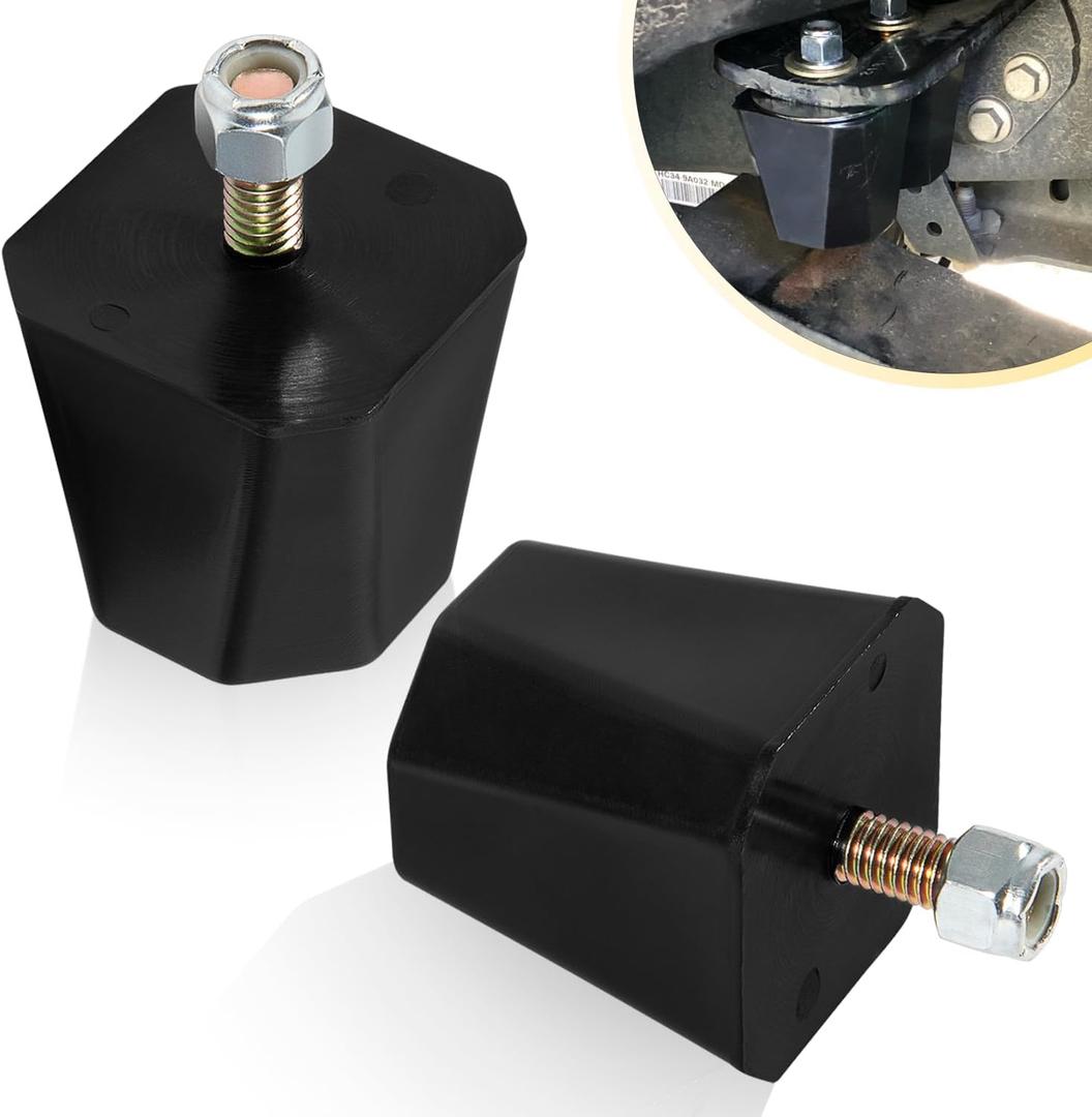 Upgrade Version 9.9136G Universal Bump Stop Set 2 Tall Suspensions Replace for Overload Spring, Leaf Spring, Control Arms, Traction Bars, Axles (One Pair)