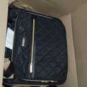 Ytonet Rolling Briefcase for Women, 2pcs Set 15.6 Inch Travel Backpack with 17.3 Inch Rolling Laptop Bag, Large Roller Laptop Briefcase with Wheels, Water Resistant Roller Teacher Bag for work, Black