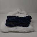 Hollypet Fluffy Plush Pet Cat Couch Sofa Soft Calming Pet Dog Sofa Beds for Medium Small Cats and Dogs, Cobalt Blue (24"L x 18"W x 10"Th)