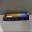 luckystyle Smart RGB+IC Corner Floor Lamp,Bright LED Tall Modern Floor Lamp with APP and Remote,Ambient Lighting Color Changing Standing Lamps with Music Mode and Timing for Living Room,Bedroom,Party (Black)