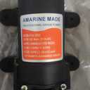 Amarine Made 12v Water Pressure Diaphragm Pump Self Priming Pump 4.3 L/min 1.1 GPM 35 PSI RV Water Pump for Caravan Boat Marine Agricultural
