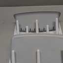 Ubbi Vertical Baby Bottle Drying Rack, Space Saving Countertop Drying Rack Baby Accessory, Gray