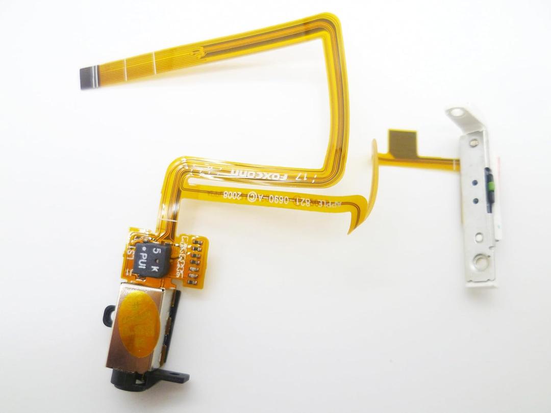 LeHang Headphone Audio Jack Hold Switch Flex Replacement Compatible with iPod Classic 6th 7th 80gb 120gb 160gb (Black)