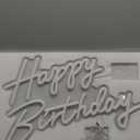 Happy Birthday Neon Sign, 22.4"x13.8" Happy Birthday Sign for Birthday Party Decor, Happy Birthday Light Up Led Signs for Backdrop, Neon Birthday Sign for Any Ages Bday Celebration, Warm White DIVATLA