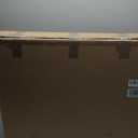 Back Seat Extender for Dogs, Hard Bottom Dog Car Seat Cover for Truck Back Seat, Dog Hammock for Car, Upgraded PU Leather Material, Larger Space, Holds 400lbs (XL, Black+Orange)