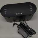 Timex T231G AM/FM Dual Alarm Clock Radio with 1.2-Inch Display and Line-in Jack (Gunmetal) (Black)