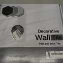 10 Pieces Peel and Stick PVC Mosaic Backsplash,for Kitchen Backsplash,Etc