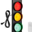 LED Stop Light with Remote Control, Plug in Traffic Light for Classroom