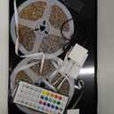 Led Lights for Bedroom 200 FT (2 Rolls 100 FT), with Remote and Application Control RGB Color Changing LED Strip Lights, Music Synchronization, Used for Room, Family, Party Decoration