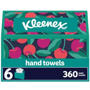 Kleenex Hand Towels, (6x60 Count, Pack of 6)
