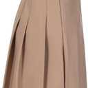Skirts for Girls Pleated Skirt A-line Tennis Outfits High Waisted School Uniform Skirts with Shorts (4T)