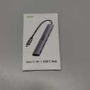 Acer 10 Gbps USB C Hub, USBC Splitter with 4*USB C 3.2 and 100W PD Port, Fast Transfer Type-C Multiport Adapter Compatible with MacBook Pro/M2/M1, iPad, Surface Pro, XPSNo Video Output