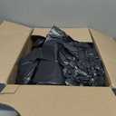 AmazonCommercial 23 Gallon SlimJim Trash Bags for Rubbermaid Receptacles, 1.1 Mil, Black, 150 Count