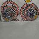2 Pack of Race Cars Cupcake Stands Birthday Party Supplies, 3-Tier Two Fast Racing Car Cardboard Cupcake Holder Dessert Display, Cars Wheels Birthday Decorations