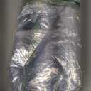 Clear Vinyl Zippered Blanket Storage Bags 15x18x5 Inch set of 5