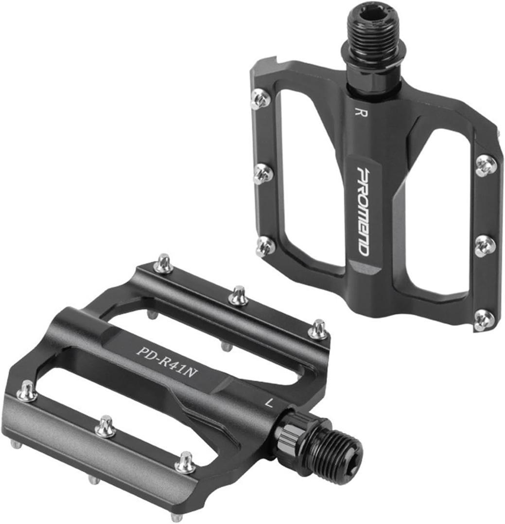 High-Performance Aluminum Alloy CNC Road Bike Pedals - Anti-Slip, Lightweight, Durable | DU Bearings, Cr-Mo Spindle | Perfect for Road Cycling, Commuting, and Racing
