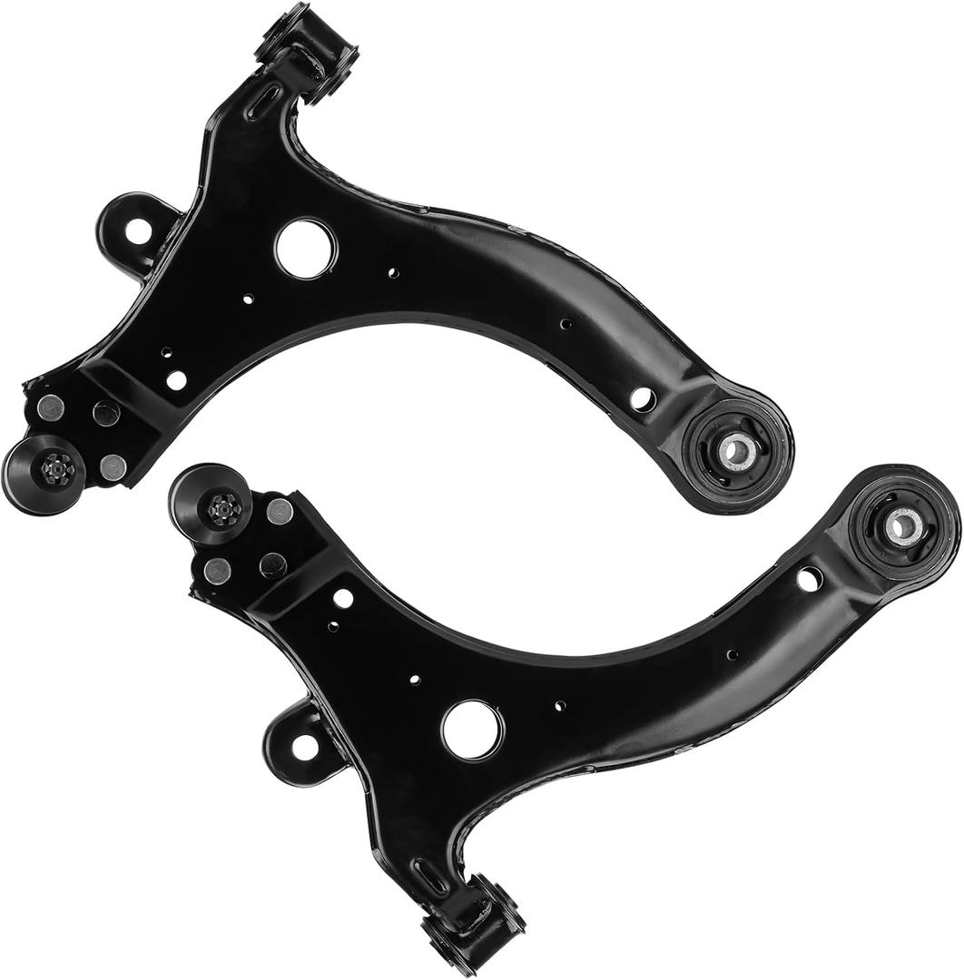 Front Lower Control Arms for Chevrolet Impala Uplander Venture Pontiac Grand Prix Montana Buick LaCrosse Regal Century Terraza Allure 2 Lower Control Arms w/Ball Joints Assembly K80539 K80538