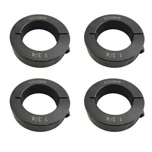 AZSSMUK Single Split Clamp-On Shaft Collars of Metal Material 1-3/4 inch Bore Set Of 4  Screws