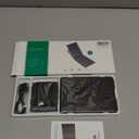 Samsers Foldable Bluetooth Keyboard - Portable Wireless Keyboard with Stand Holder, Rechargeable Full Size Ultra Slim Folding, Compatible iOS Android Windows Smartphone Tablet and Laptop - Black (BT x 1)