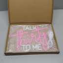 Talk Thirty To Me Neon Sign30th Birthday Decorations30th Birthday Decorations 30th Birthday Neon Signs Thirty Birthday Gifts For Him Her USB Neon Sign for Birthday Anniversary (Pink)
