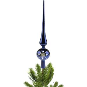 Clever Creations Tree Ariadne Topper Christmas Ornament, Shatterproof Holiday Dcor for Christmas Trees, Blue