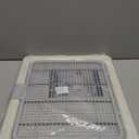 Smart Paws Large 76X62CM Pet Training Tray,Pet Training Pads Holder,Pet Toilet (Grey) (29.92x24.4 Inch (Pack of 1))