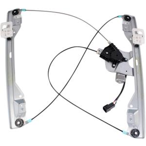 TRQ Front Right Power Window Regulator & Motor Assembly Passenger Side Compatible with 2015-2020 Ford F-150 2017-2021 F-250 Super Duty F-350 Super Duty F-450 Super Duty F-550 Super Duty