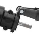 Malco TurboShear TSPC1 Rotary Panel Cutter Drill Attachment for Cutting Metal, Vinyl, Ribbed Roofing & Wall Panels Dual Cutting Wheels, 22-Gauge Capacity, Clean & Precise Cuts