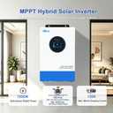 7200W Hybrid Solar Inverter 48V to 120V/240V Split Phase All in One
