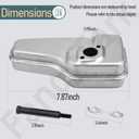 790828 Lawn Mower Muffler Compatible with BS Engines for Craftsman 9174787a and Toro 22" Recycler Walk Behind