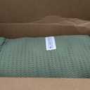 Levtex Home - Cloud Waffle Forest Green Comforter Set - King Comforter + Two King Pillow Cases - Waffle Weave - Forest Green - Comforter (106 x 94in.) and Pillow Case (36 x 20in.) - Cotton, King/Cal King Comforter