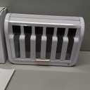 6 IN 1 Roll on Waxing Heater, Wax Warmer for RollOn Cartridges, MultiCartridge Warmer Wax Machine for SPA, Salon or Home Use