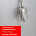 PIAOLGYI Ice Scoop Holder - Countertop & Wall Mount - 3.7"x2.1"x2.6" (Scoop NOT Included)