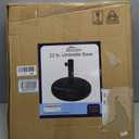 Blissun 22 lbs Heavy Duty Patio Market Umbrella Base Stand