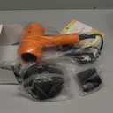 Slopehill Professional Ionic Hair Dryer, Powerful 1800W Fast Drying Low Noise Blow Dryer with 2 Concentrator Nozzle 1 Diffuser Attachments for Home Salon Travel (Cosmic Orange)