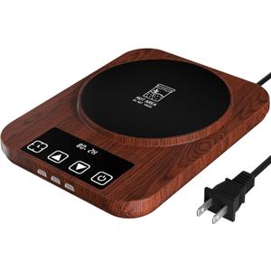 Sourdough Starter Warmer, Precise Thermostat Control (70-100F) Sourdough Warming Mat for Kitchen, Auto On/Off, 0-12 Hours Timer, Fits Jars Up to 40oz, Perfect for Home Baking