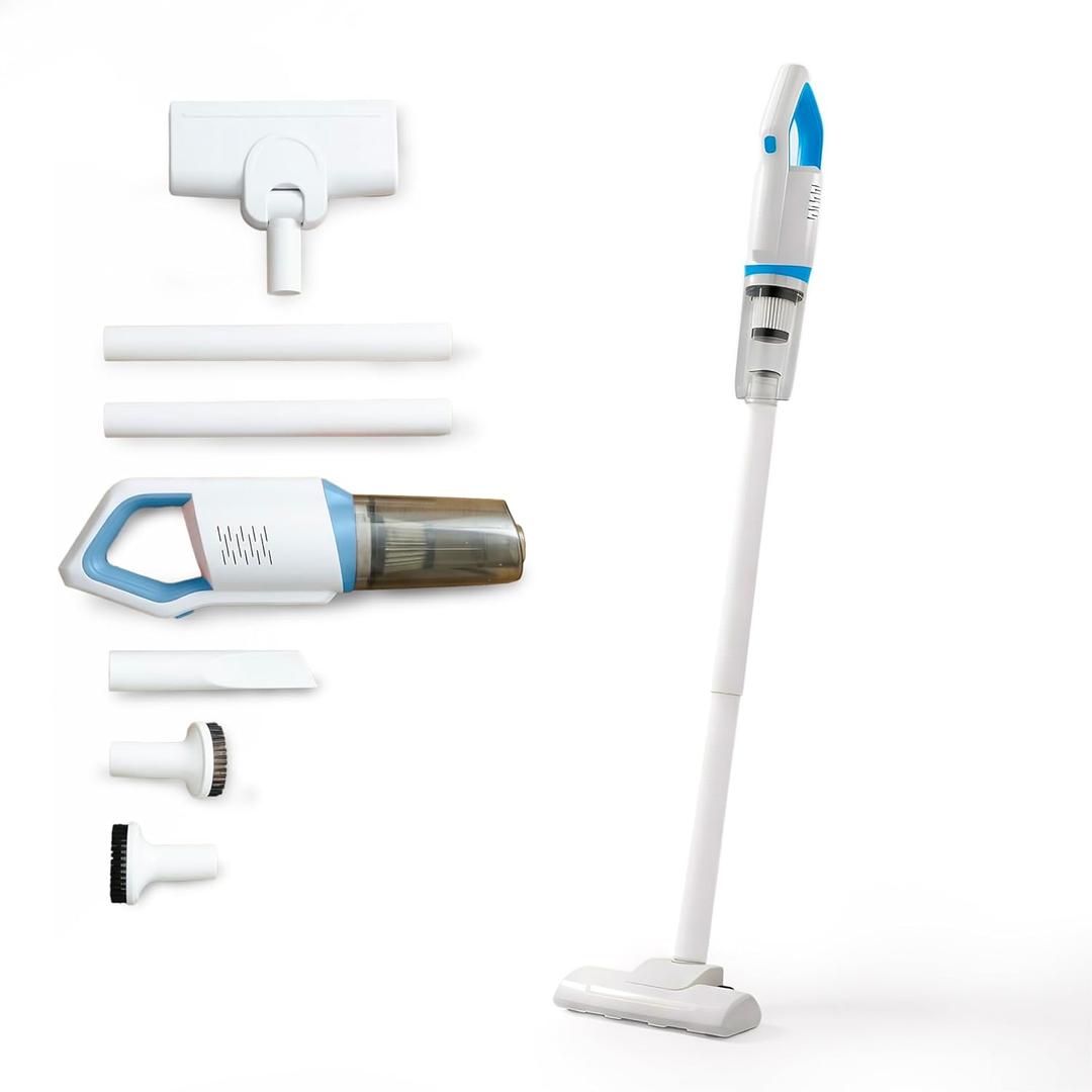 Handheld Cordless Vacuum Cleaner for Home Car Upholstery - Rechargeable Stick Dust Buster for Pet Hair Hardwood Floor & Mattress 15k Pa Lite Pro