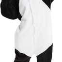Trs Chic Mailanda Sherpa Unisex Adult Animal Onesies Cosplay Pajamas Sleepwear Halloween Costume (Medium, Panda)