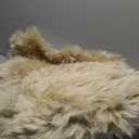 LLB Genuine Sheepskin Area Rug Wool Rug Fur Carpet Fluffy Shaggy Fur Rug for Living Room Kids Bedroom Real Sheepskin Throw Lambskin Rugs Sofa Mat Chair Seat Covers (Cream Brown, 2 x 6 ft Sheepskin)