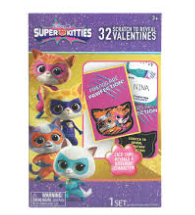 Exchange Cards Super Kitties Scratch 10 Pack