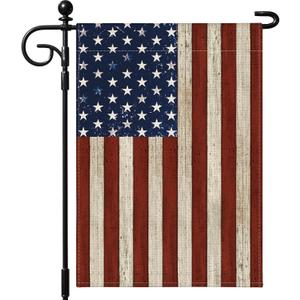 2 x Artscope 4th of July Garden Flag 12x18 Inch Double Sided for Outside, Patriotic Memorial Day Independence Day American Flag for Holiday Yard Outdoor Decoration