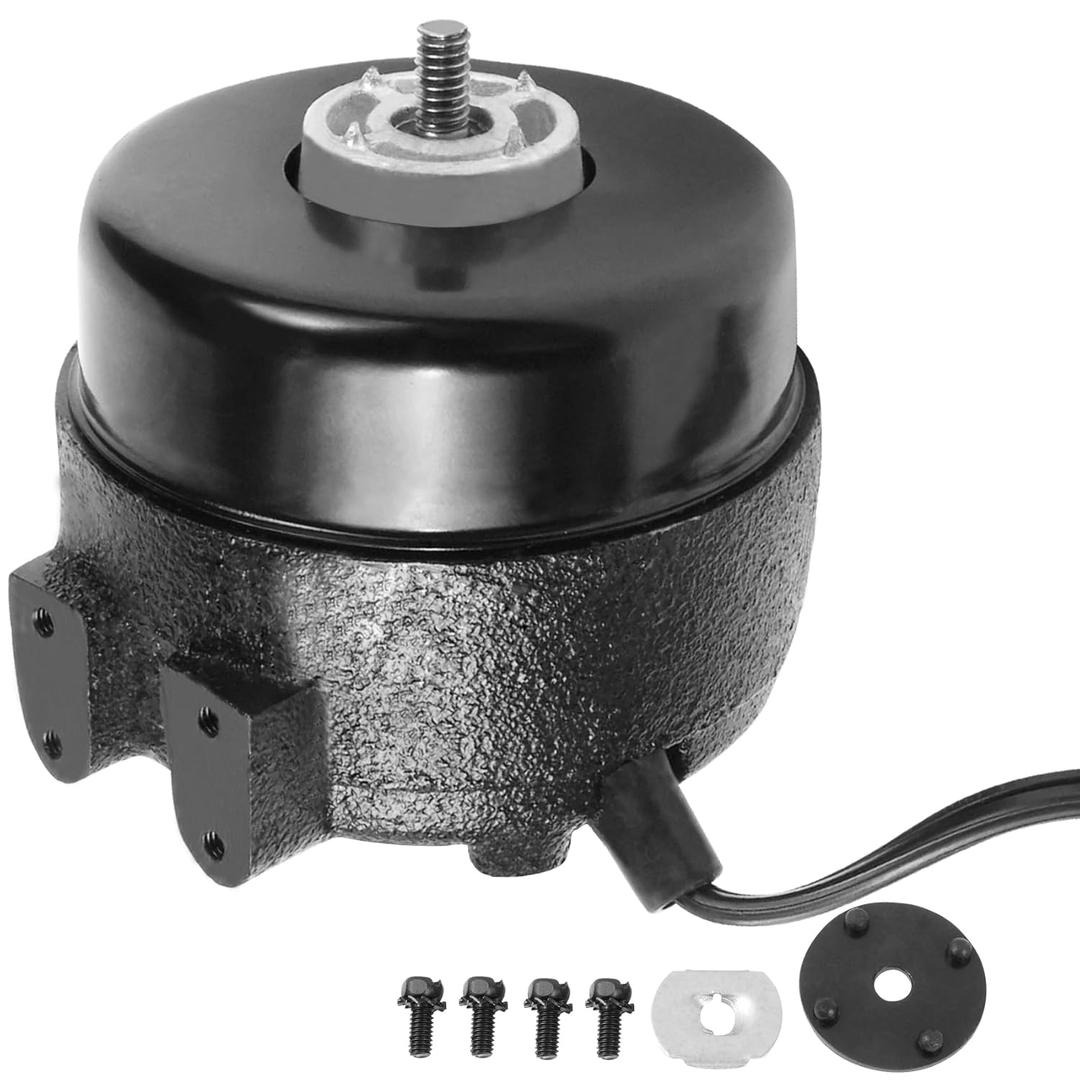 800448 830037 Evaporator Fan Motor Compatible with TR/UR Refrigerator, 115 Volts 9 Watts 1550 RPM, 800448 830037 Condenser Fan Motor