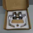 Commercial Bathroom Door Handle | Vacant Occupied Bathroom Lock for Public Restroom |Occupied Door Handle for Office/Restaurant/Hospital/Gym, ANSI Commercial Grade 2